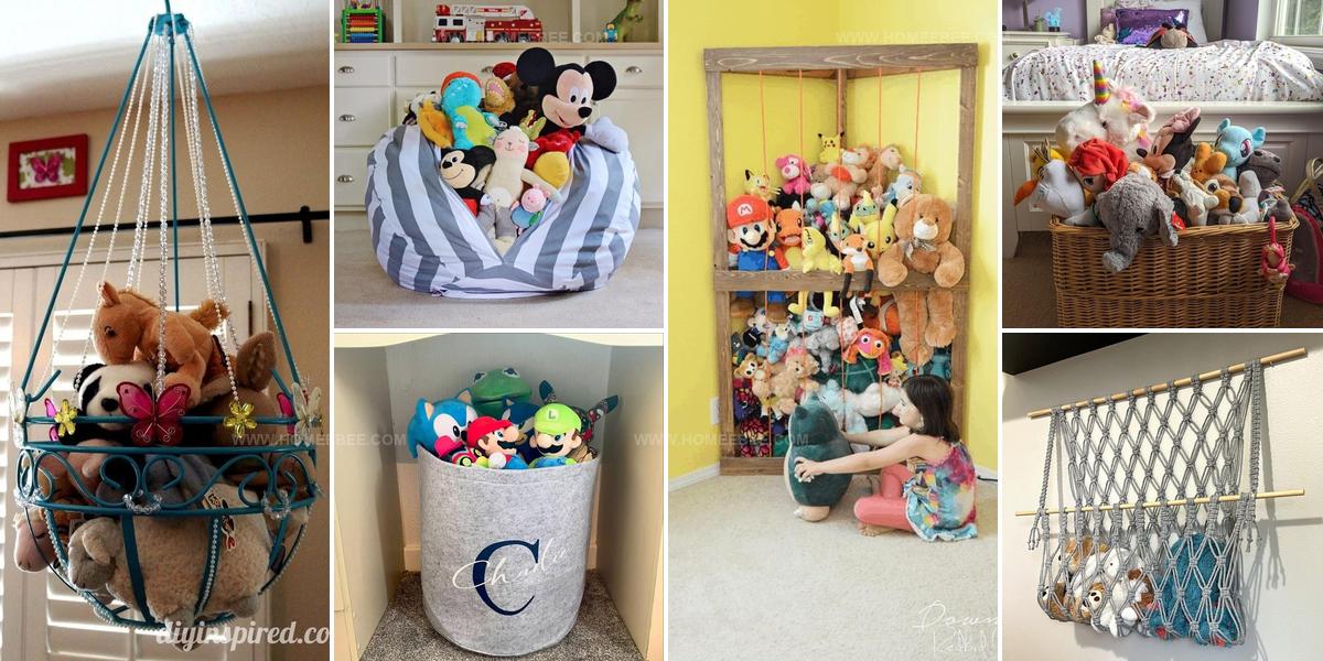 6544868 Stuffed Animal Storage Hacks