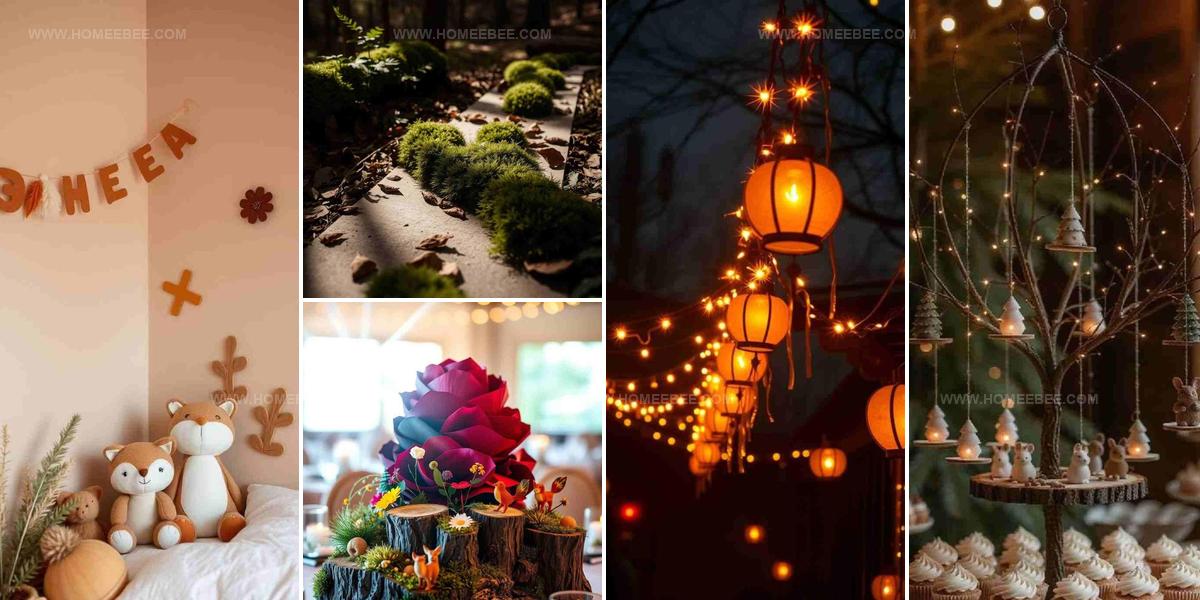 5636070 Woodland Baby Shower Decorations Ideas