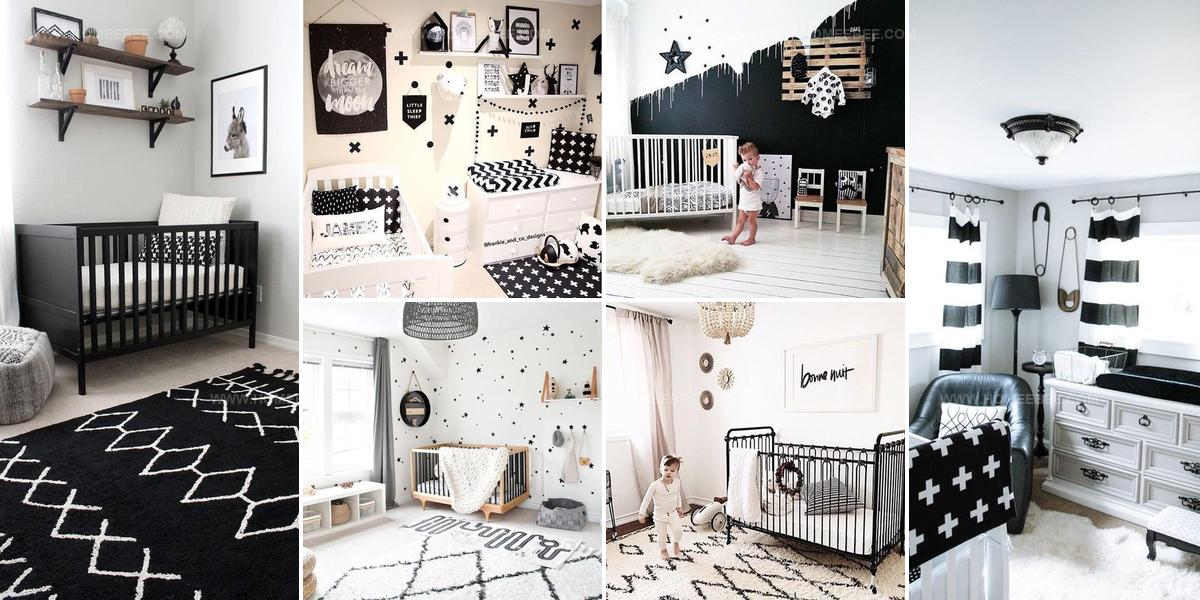 7957282 Black And White Nursery Inspiration