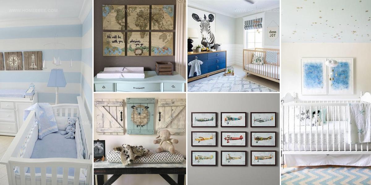 7878557 Boys Nursery Artwork Ideas