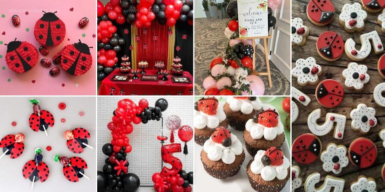 7562138 Ladybug Kids Party Decor Ideas