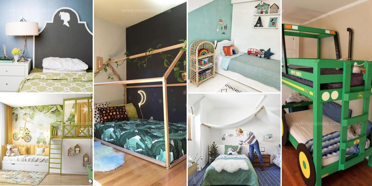 3060269 Green Kids Bedroom Ideas With Fresh Style