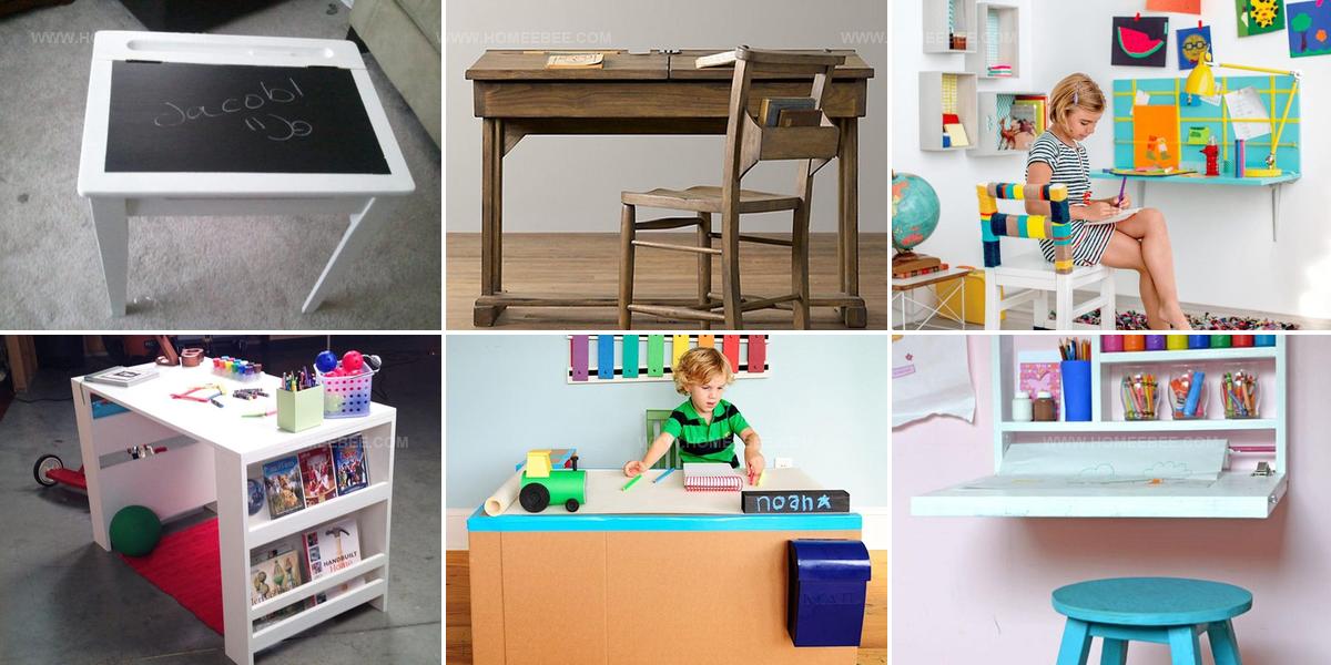 6781557 DIY Kids Art Desk Ideas