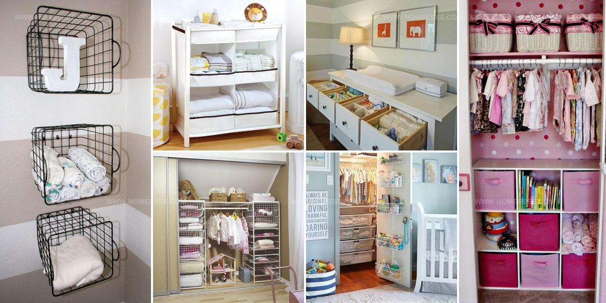 4222425 Nursery Organization Ideas for a Neat Baby Space