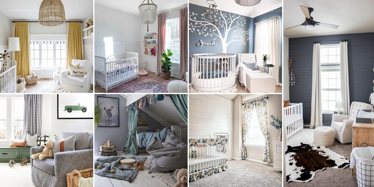5447803 Nursery Curtain Ideas With Soft Gentle Style