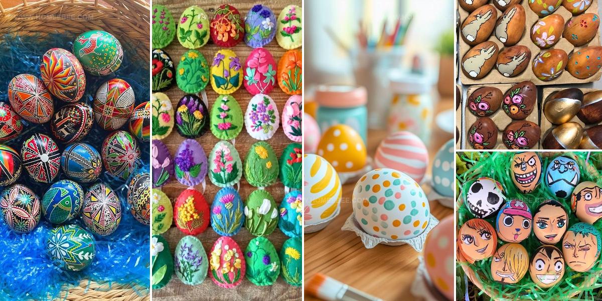 6312030 Cute And Creative Easter Egg Painting Ideas