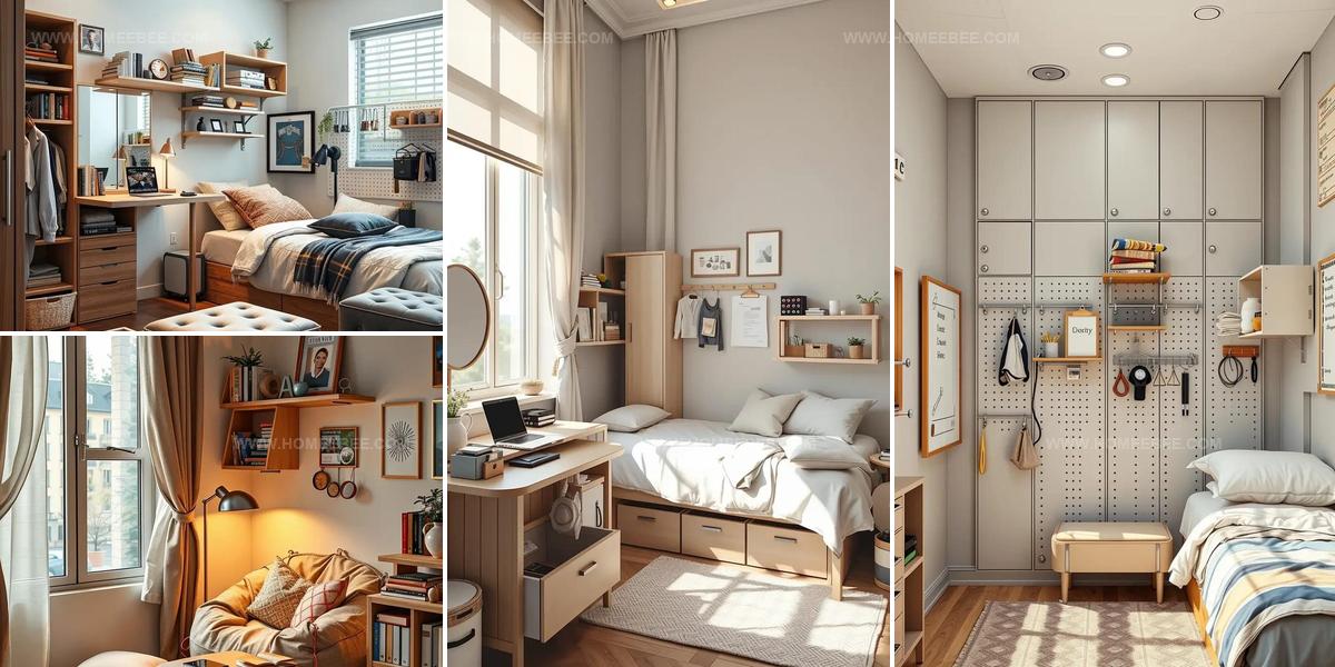 6082058 Compact Dorm Room Ideas