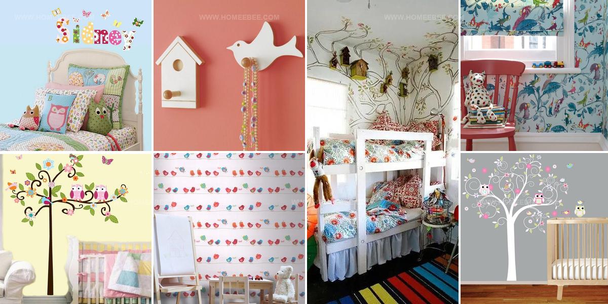 8787925 Kids Room Bird Decor Ideas