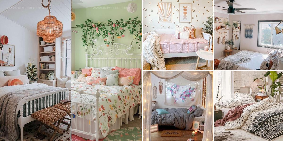2128194 Girls Bedroom Boho Ideas With Sweet Charm