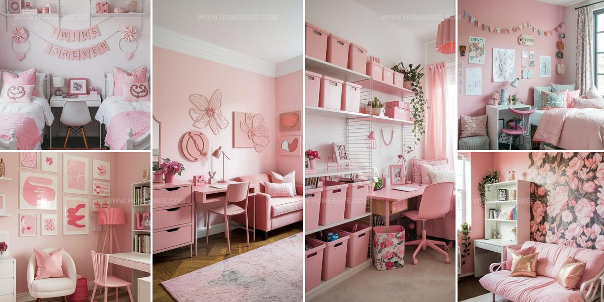 6014717 Pink Dorm Room Ideas