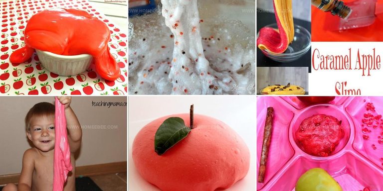 8133988 DIY Apple Slime Crafts