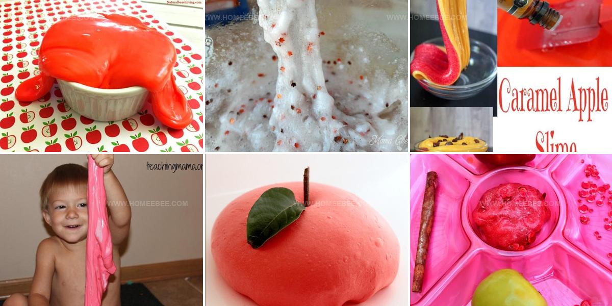 8133988 DIY Apple Slime Crafts