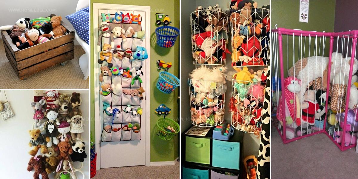 3012441 Stuffed Toy Storage Ideas