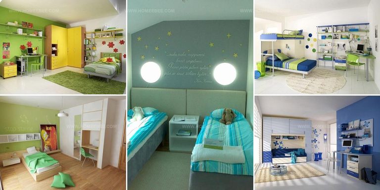 9133851 Bright Kids Bedroom Designs