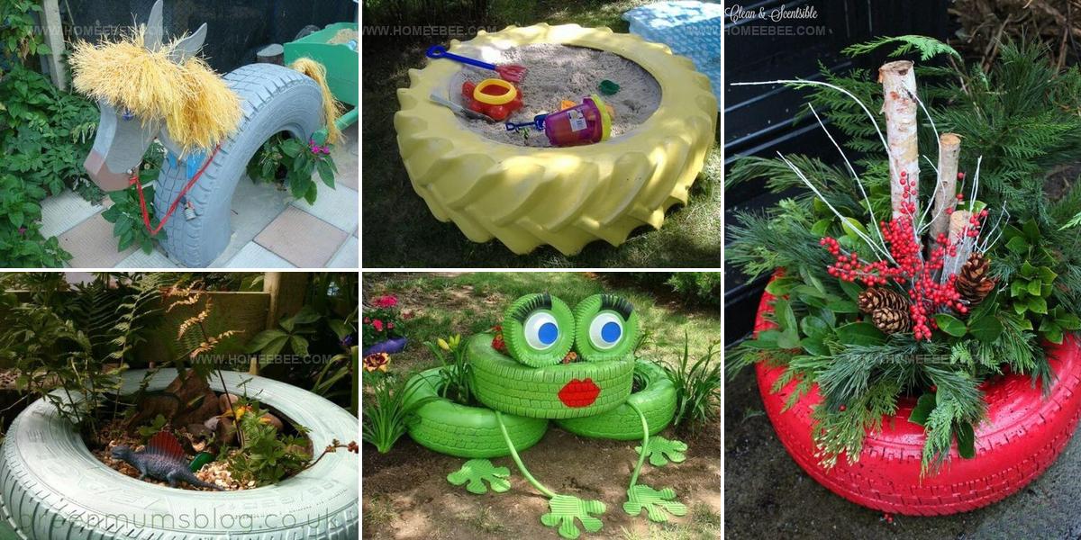 5013529 Old Tire Animal Projects