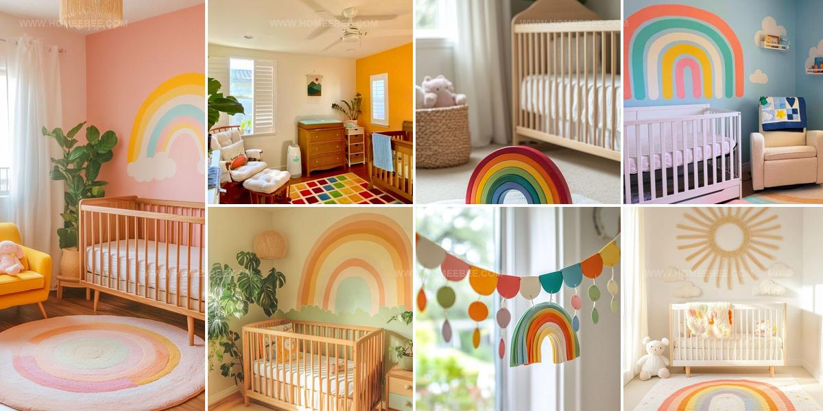 2068729 Rainbow Nursery Ideas