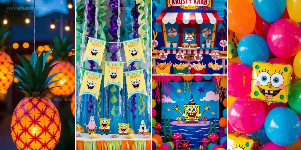 4127944 Spongebob Birthday Decorations Ideas