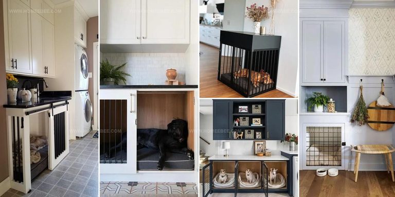 8634098 Custom Built In Dog Crate Solutions
