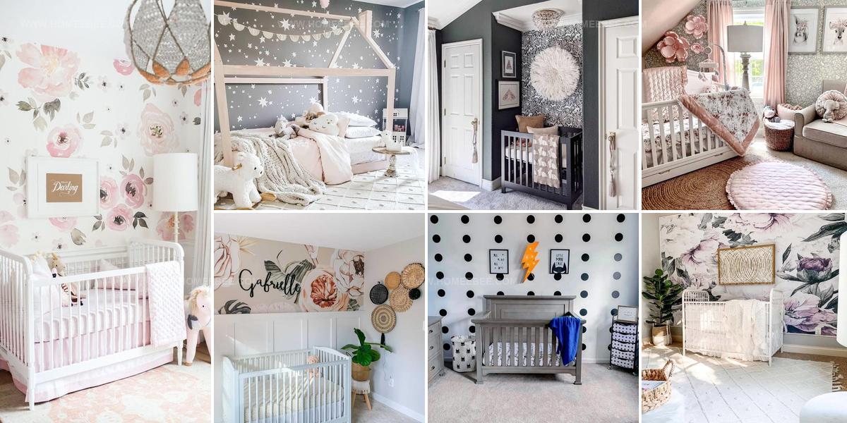 4872852 Nursery Wallpaper Ideas With Gentle Patterns