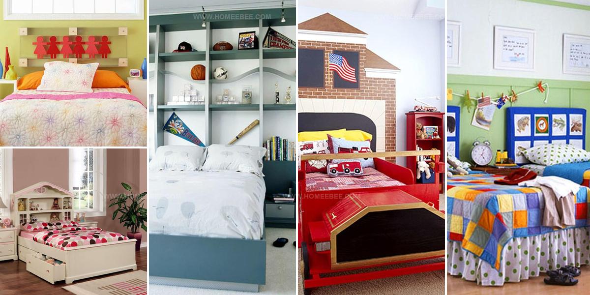4351295 DIY Kids Room Headboard Ideas