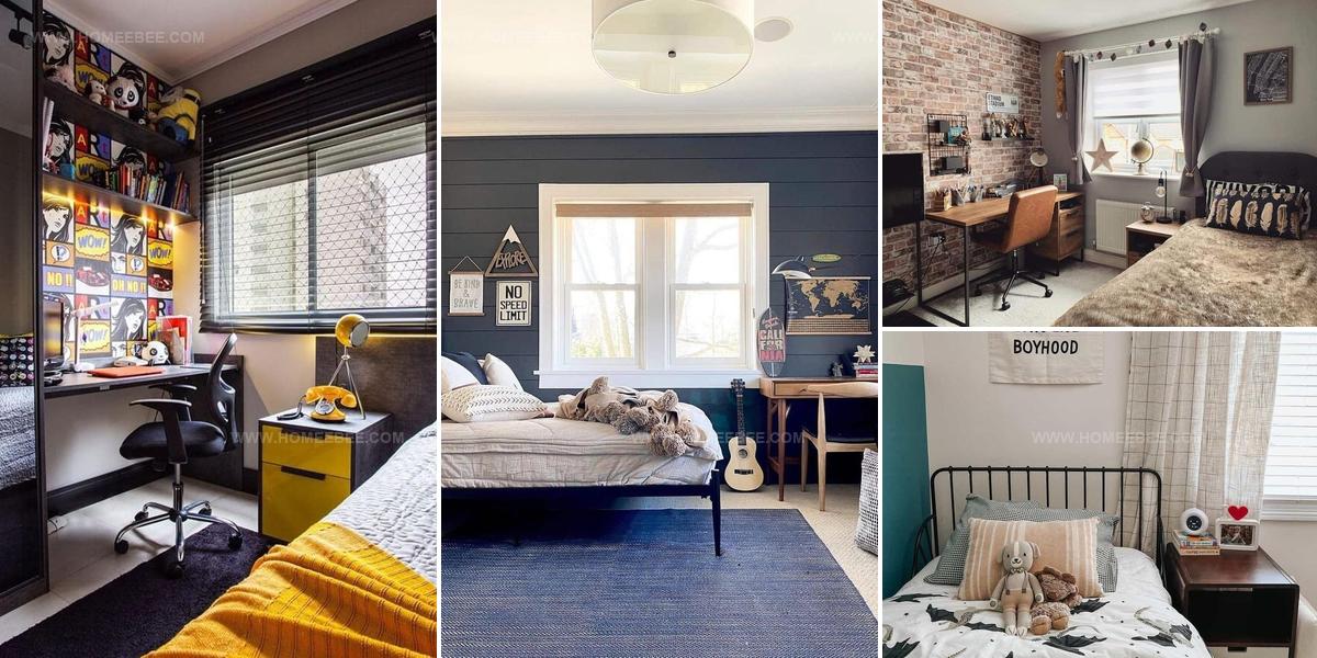 7134785 Boys Bedroom Accent Wall Ideas With Bold Style