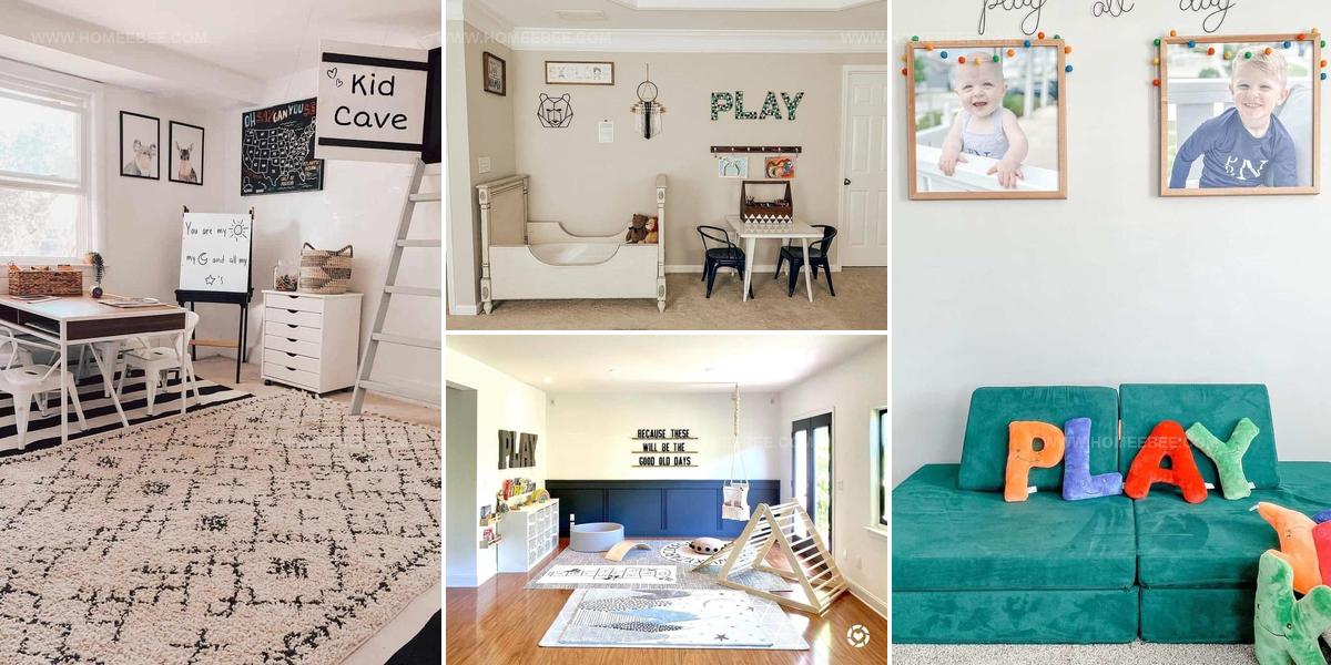 1280332 Playful Playroom Decor Ideas