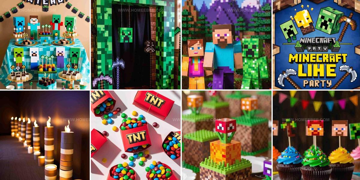5438322 Minecraft Birthday Decorations Ideas