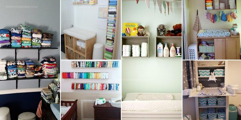 3628597 Nursery Diaper Storage Ideas