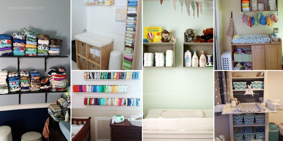 3628597 Nursery Diaper Storage Ideas