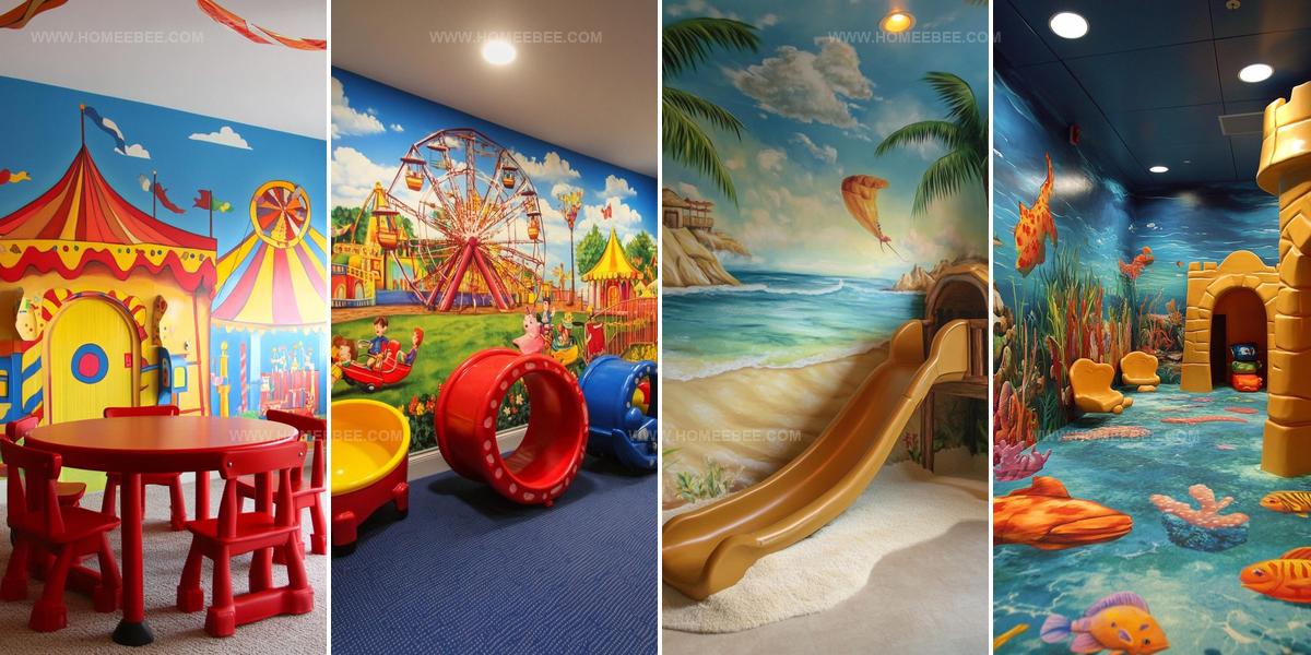 6892870 Kids Playroom Mural Ideas