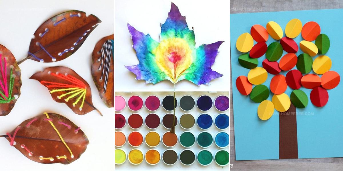 6633940 DIY Fall Leaf Crafts