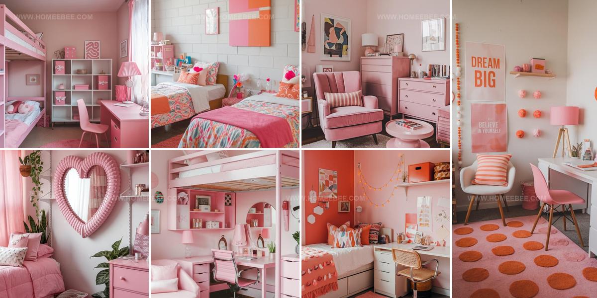 2031558 Pink Dorm Room Decor Ideas
