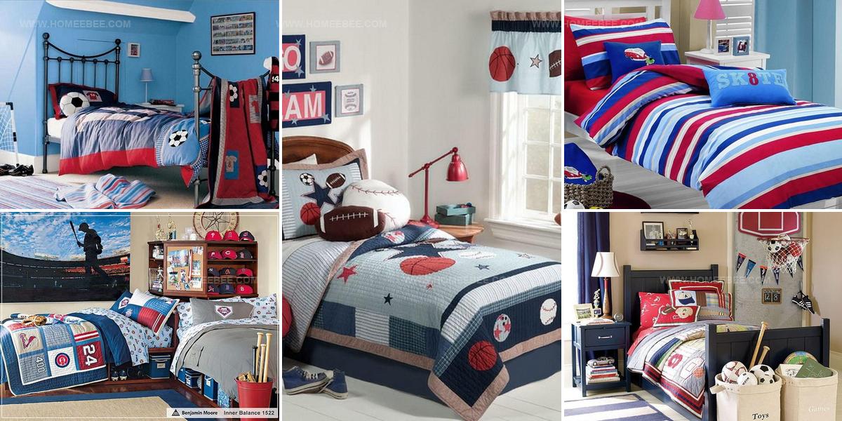2534992 Sport Themed Boys Bedroom Ideas