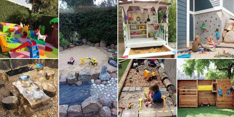 1079723 Outdoor Kids Play Area Layouts