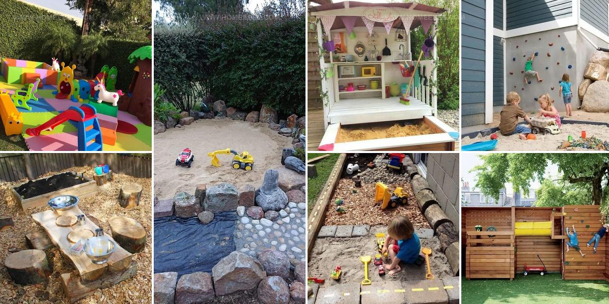 1079723 Outdoor Kids Play Area Layouts