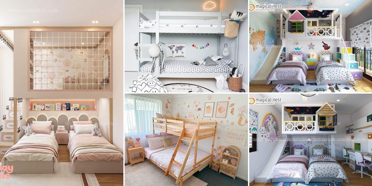 1041976 Small Shared Kids Bedroom Ideas
