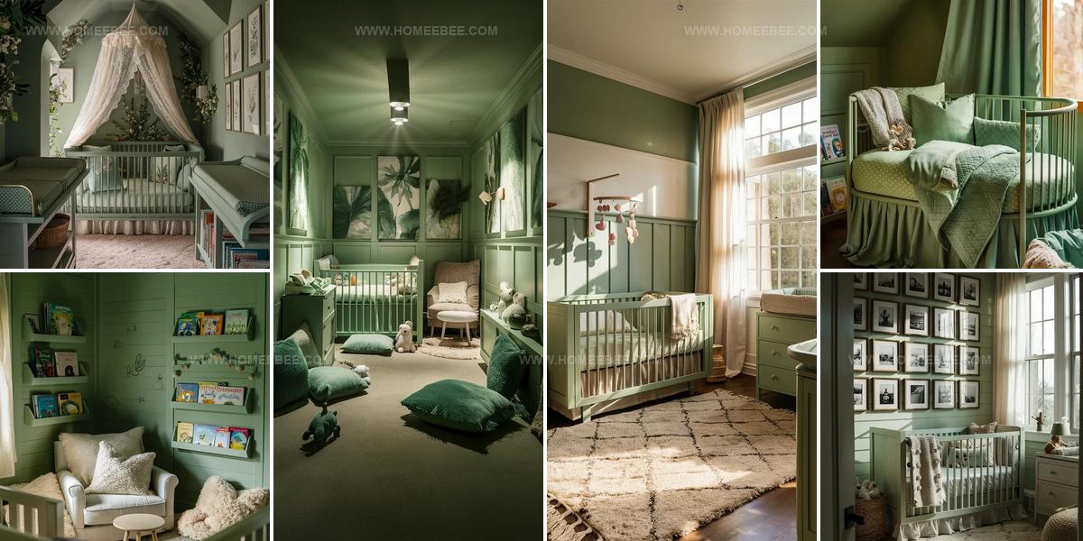 2854545 Sage Green Nursery Ideas