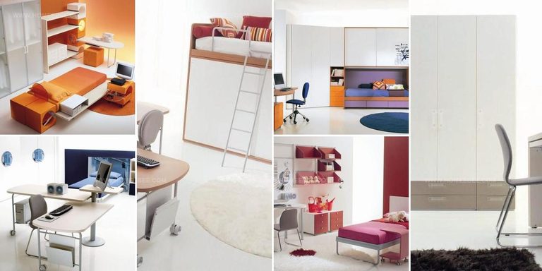2514925 Kids Bedrooms From Letti Singoli Collection