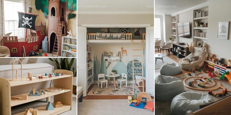 1795799 Kids Play Corner In Living Room