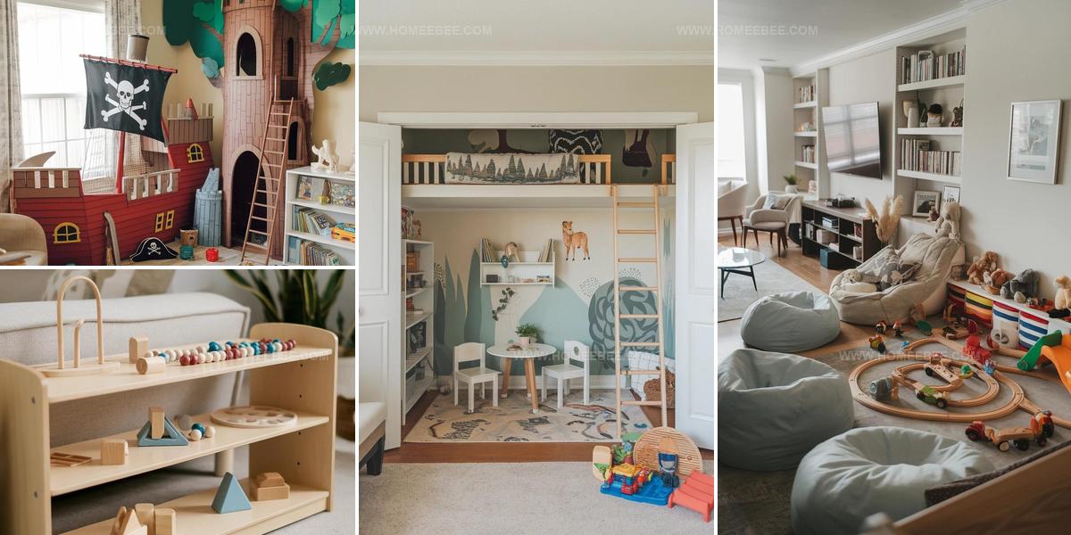 1795799 Kids Play Corner In Living Room