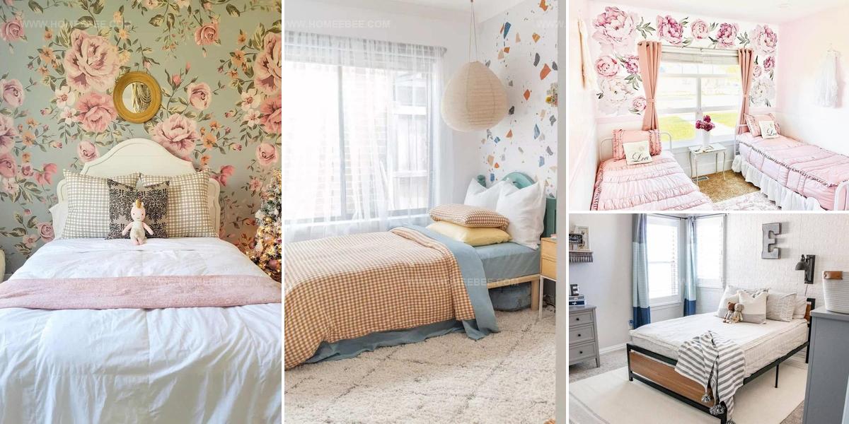 7594984 Girls Bedroom Wallpaper Ideas With Pretty Patterns