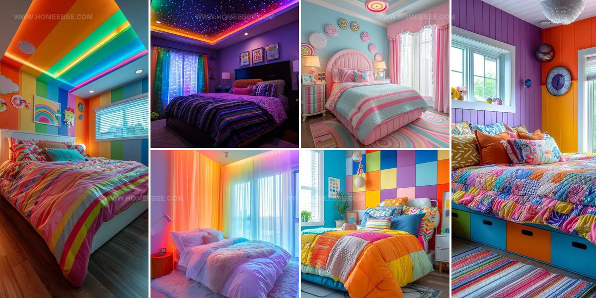 7416089 Kids Rainbow Bedroom Ideas