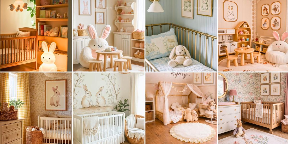 1300102 Rabbit Baby Girl Nursery Ideas