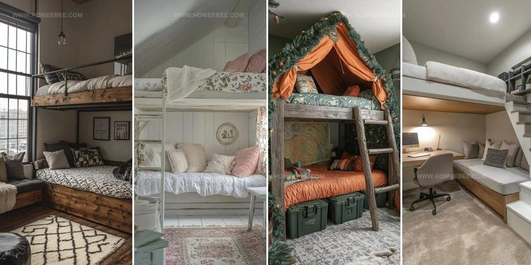 9484938 Space Saving Small Room Loft Bed Designs