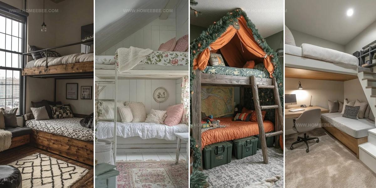 9484938 Space Saving Small Room Loft Bed Designs