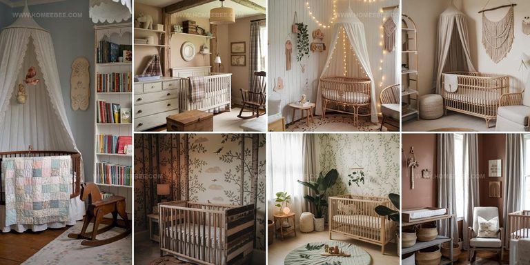 9861490 Earthy Nursery Interior Ideas