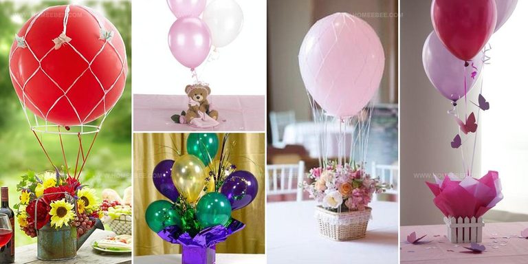 1987536 Baby Shower Balloon Centerpieces