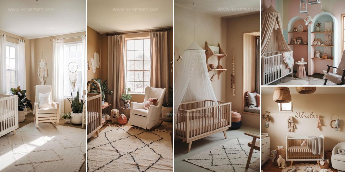 3831928 Rustic Nursery Interior Ideas