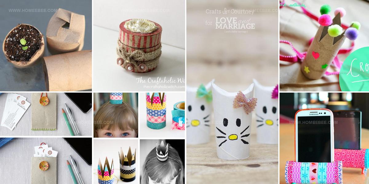 1501875 DIY Toilet Paper Roll Craft Ideas