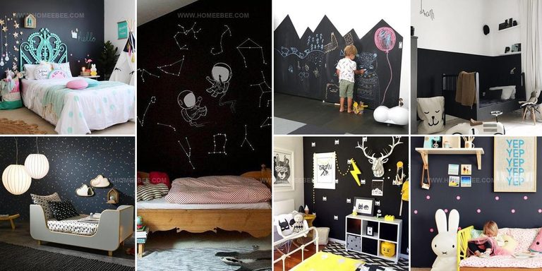 2304543 Kids Room Black Wall Ideas